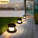 Ljojo 12W LED Outdoor Column Headlight IP65 Waterproof Garden Decoration Lamp