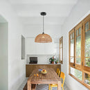 Japanese-Style Hemp Rope Woven Pendant Light | B&B Restaurant Tea Room Inn Bar Rattan Lighting by Ljojo