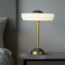 Ljojo Marble Table Lamp: Elegant LED Desk Light for Home Decor & Bedroom