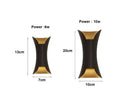 Ljojo 12W LED Outdoor Wall Lamp for Bedroom, Porch, Garden - NR-123