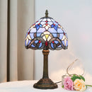 Baroque Pattern Stained Glass Table Lamp by Ljojo - Handmade Modern Style for Home and Office