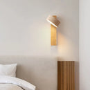 Led Wall Light With Natural Stone Indoor Sconce Rotatable Lamp for Bedroom by Ljojo
