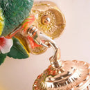 Golden Peacock Wall Lamp for Living Room by Ljojo - Retro Headboard Restaurant Bar Decor