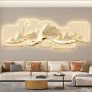 Ljojo LED Living Room Light Painting High-End Sofa Wall Art 2025 Luxury Model