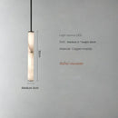 Ljojo Marble Hanging Chandelier LED Pendant Lamp for Home Decor