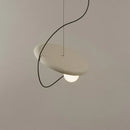Ljojo 3D Floating Ball Chandelier - Nordic Retro Pendant Light for Living Room