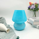 Ice Cream Cone Cup Glass Table Lamp LED - Ljojo Vegan-Friendly Bedroom Decor Light