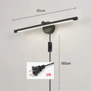 LED Wall Lamp with Touch Dimming Motion Sensor for Bathroom by Ljojo