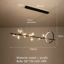 Circular Ring LED Pendant Lights Chandelier for Living Room - Modern Minimalist Luxury by Ljojo