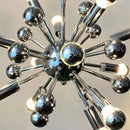 Industrial Style Chrome Plated Atomic Satellite Pendant Light for High-end Living & Dining Rooms by Ljojo