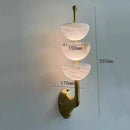 Ljojo Marble Copper Wall Lamp: Modern Minimalist High-End Luxury for Living Room and Hotel Rooms
