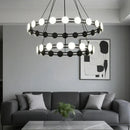 Ljojo Modern LED Pendant Light Fixture for Dining Room | Contemporary Indoor Hanging Lamp