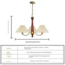 Retro Minimalist LED Chandelier for Living Dining Room Kitchen Pendant Light Ljojo