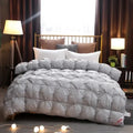 Ljojo Luxury Goose Down Quilted Cotton Winter Comforter Blanket