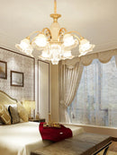 Ljojo Light Luxury Chandelier: Modern European Atmosphere for Living, Bedroom, Dining Room
