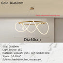 Ljojo LED Tube Ceiling Chandelier Pendant Light for Dining & Living Room