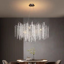 Luxury K9 Crystal LED Chandelier - Modern Branch-shaped Pendant Light Fixture by Ljojo