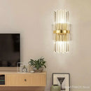 Ljojo Luxury Crystal Wall Lamp: Modern, Simple, Elegant Sconce for Home Décor