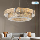 Ljojo Light Luxury Crystal Chandelier Modern Design Lamps