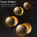 Modern Lunar Eclipse Wall Lamp Bedroom Sconce Light Adjustable by Ljojo | Stylish Home Lighting Fixtures