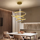 Ljojo LED Chandelier: Modern Minimalist Home Lighting for Living Room, Bedroom, Kitchen