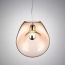 Modern Led Pendant Light Smoke Glass Chandelier Nordic Home Decor Ljojo
