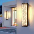 Ljojo Modern LED Outdoor Wall Lamp Waterproof Decorative Lighting Fixture Garden Courtyard