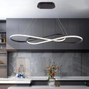 Ljojo LED Chandelier with Dimmable Remote - Modern Lighting for Home and Office