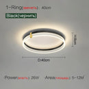 Ljojo LED Ceiling Light: Modern, Eye Protection for Living Room and Bedroom