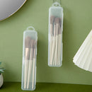 Ljojo Makeup Brush Storage Box Dustproof Transparent Organizer