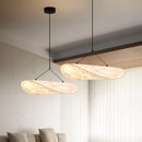 Handmade Silk LED Pendant Light for Dining Room | Elegant Hanging Lamp by Ljojo