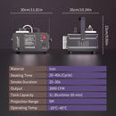 Ljojo™ 1200W RGB LED Fog Machine with Magic Ball Effect Lights