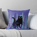 Cute Cat Decorative Pillow Case Cover for Modern Living Room Sofa by Ljojo