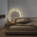 Ljojo LED Wall Lamp: Modern Nordic Design Ring Indoor USB Wall Sconce