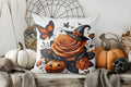 Halloween Rose & Butterfly Pillow Cover by Ljojo for Sofa, Bedroom, Car