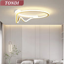 Ljojo LED Ceiling Light: Modern Home Lighting for Living Room Bedroom Dining Study Fixture