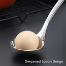 Ljojo Long Handle Stainless Steel Soup Ladle Spoon Skimmer Colander Tableware Home Kitchen