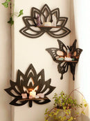 Ljojo™ Lotus Floating Wall Shelf Ledge Crystal Display Home Decor.