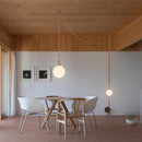 Designer Glass Ball Pendant Lamp for Living Room by Ljojo - DIY LED Lighting Decor