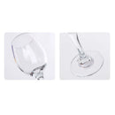 Ljojo 320ml Crystal Red Wine Glass Set for Family Party Home Champagne Glass