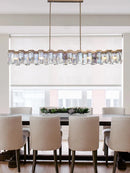 LED Chandelier Long For Dining Table Decor Bar Luxury Lampen Home Decor Pendant Lamp - Ljojo