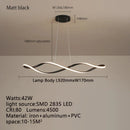 Modern LED Chandelier Hanging Light | Minimalist Home Decor Pendant Lamps by Ljojo