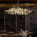 Ljojo Luxury Villa Designer Crystal Chandelier - Coppe Ceiling Crystal Branch Chandeliers