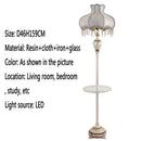 Ljojo Luxe LED Floor Lamp for Living Room, Bedroom, Study - Elegant and Warm Lighting