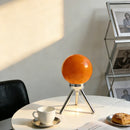Bauhaus Round Ball Table Lamp American Postmodern Ins Style Girls Kids Bedroom Ambient Decor Lamp by Ljojo