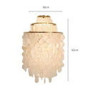 Ljojo Luxury Shell Wall Lamp - Gold Chrome Sconce Lighting