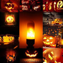 E27 LED Flame Light Bulb 4 Modes Party Fire Effect Simulation KTV Festival Garden Decor Light by Ljojo