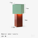 Blue Chrome Dimmable LED Table Lamp for Bedroom Parlor Shop Desk - Ljojo