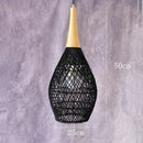 Wabi-sabi Rattan Pendant Chandelier - Japanese Style Bamboo Lighting for Living Room - Ljojo