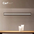 Ljojo Nordic Minimalist Modern Tile Strip Restaurant Chandelier Designer Creative Personality